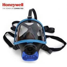 霍尼韋爾Honeywell藍色全面罩1710643全景式視野專用傳音膜與面部良好貼合