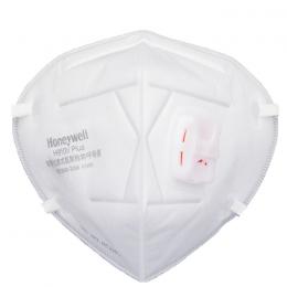 霍尼韋爾Honeywell防偽顆粒物防護口罩H1009102V帶閥折疊口罩頭帶式
