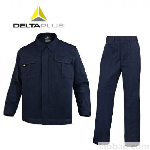 代爾塔DeltaPlus 馬克2經(jīng)典系列全棉防靜電套裝 405168 藍(lán)色