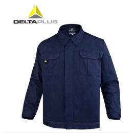 代爾塔DeltaPlus 馬克2經(jīng)典系列全棉防靜電套裝 405168 藍(lán)色