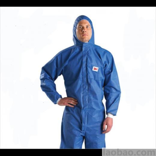 3M 4532+ 藍(lán)色帶帽連體防護(hù)服XL