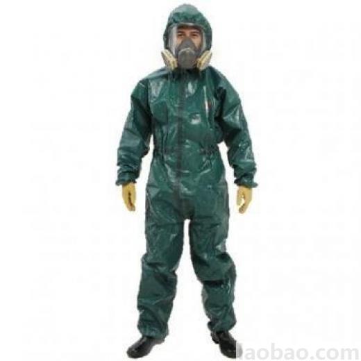 3M 4680綠色帶帽連體防護(hù)服