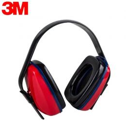 3M 1425 隔音耳罩 防噪音睡眠學習工業(yè)防護耳罩射擊降噪架子鼓消音