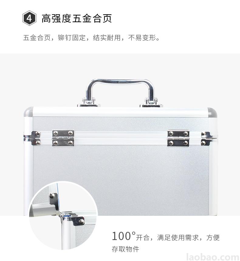 CROR（科洛）小型急救箱 鋁塑面板 鋁合金框架 包含6大類26種急救物品ZE-L-006A